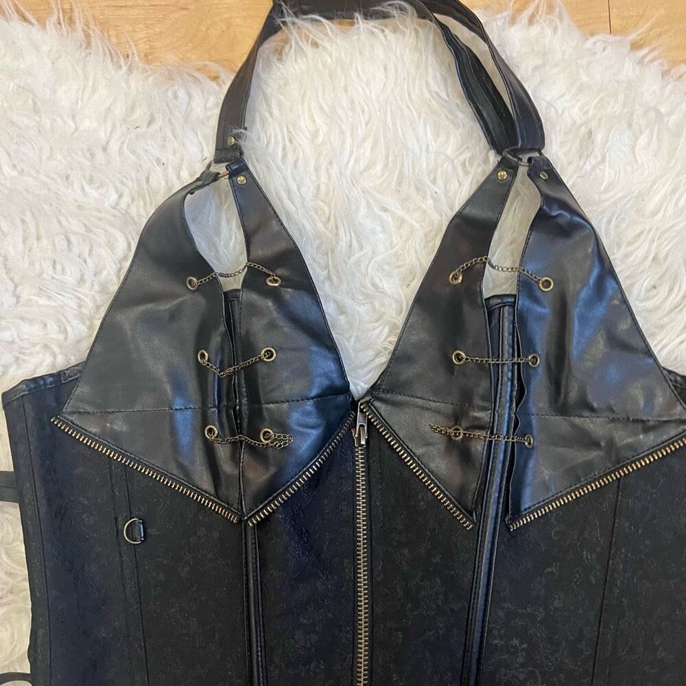 Women’s black corset perfect for halloween costume XL - Picture 3 of 10